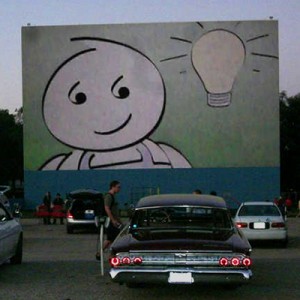 Square Peg at the Boulevard Drive-In for Animation Celebration